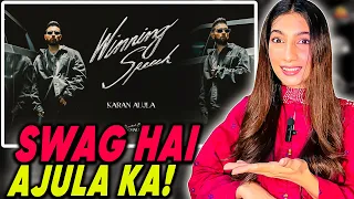 Karan Aujla - Winning Speech Reaction | Zunaira Simmi