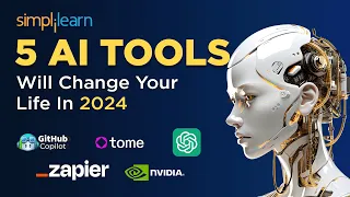 5 Best AI Tools That Will Change Your Life In 2024 | AI Tools For 2024 | Simplilearn