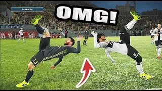 IMPACTO BRUTAL CONTRA MESSI Y TUNEO MI COCHE! | PES 2019