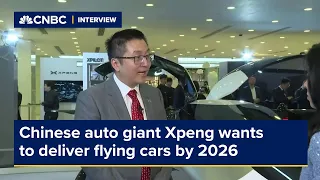 Chinese auto giant Xpeng wants to deliver flying cars by 2026