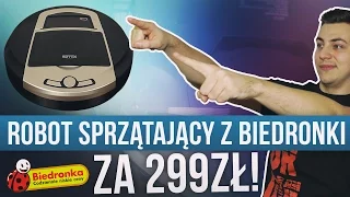 Robot Sprzątający z BIEDRONKI za 299 ZŁ! Recenzja Odkurzacza