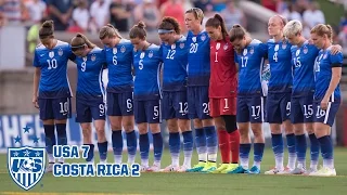 WNT vs. Costa Rica: Highlights - Aug. 19, 2015