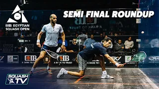 Squash: CIB Egyptian Squash Open 2020 - Men's Semi Final Roundup