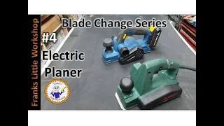 Blade change series, Electric Planer.