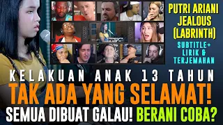 GALAU POL BERJAMAAH❗ BERANI COBA❓ PUTRI ARIANI JEALOUS LABRINTH MASHUP MASHUP REACTION COMPILATION