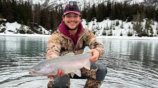 Amazing Day Winter Float Fishing On The Kenai River 2 Coho 2 Rainbows