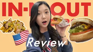햄버거 싫어하는 유학생이 한국에는 없는 미국 3대 천왕 인앤아웃 버거를 먹어보았다.mp4