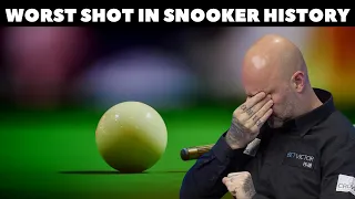 Snooker Disasters: The Shot That Made Fans' Jaws Drop!