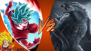 GOKU vs GODZILLA! (Dragon Ball Super vs Godzilla) Cartoon Fight Club Episode 216 REACTION!!!