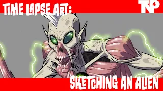 Sketching An Alien… Part 1