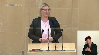 2020 11 18 133 Martina Kaufmann ÖVP   Plenarsitzung des Nationalrates zum Budget 2021 vom 18 11 2020