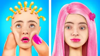 Makeover Estremo Della Bambola Barbie con i Gadget di Tik Tok / Da Bruttina a una Vera Bellezza!