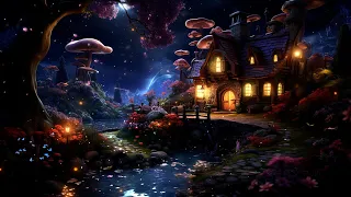 Enchanting Forest Music - Soothe Your Mind & Reduce Stress | Sleep Deeply with Peaceful Fairy House🌲
