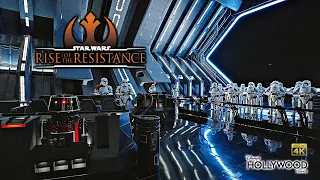Star Wars Rise of the Resistance Low Light 4K POV with Queue Disney's Hollywood Studios 2024 03 06