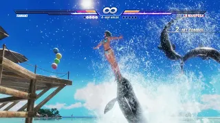 Dead or Alive 6 Tamaki VS LA Mariposa [Seaside Eden Costume]