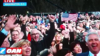 Lee Greenwood God Bless the USA at Donald J Trump's inaugural concert