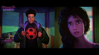 Miles Morales tells his mom he's Spiderman