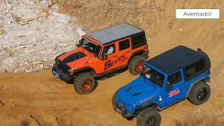 Land Cruiser VX 4 0L V6 vs Jeep Wrangler Rubicon 3 8L V6 PK Off road1