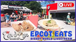 🔴 LIVE - EPCOT Flower and Garden Livestream - Disney World 04.30.24