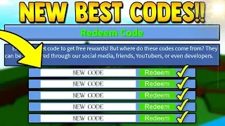 6 NEW CODES!! (BEST CODES EVER!) | Build a boat for Treasure ROBLOX