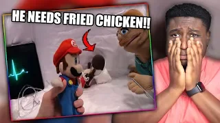 BLACK YOSHI IS IN A COMA! | SML Movie: Black Yoshi's Chicken Sandwich Reaction!