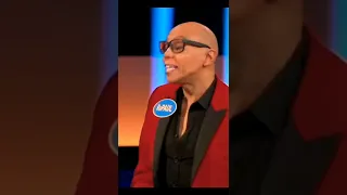 #steveharvey⚜| RuPaul writes his own question🤣. Gets t#1 answer!😎⚜🔥 #shorts #trending