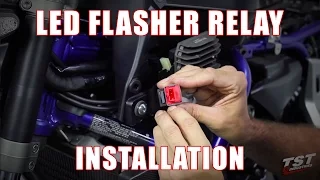 How to install LED Flasher Relay on a 2015+ Yamaha FZ-07 by TST Industries