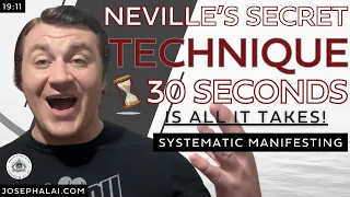 Change Your Life in 30 Seconds: Neville Goddard's Manifesting Secret (Try This!)