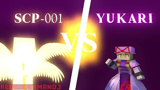 SCP-001 The Gate Guardian vs Yukari Yakumo - SCP Foundation vs Touhou Project | Minecraft Animation