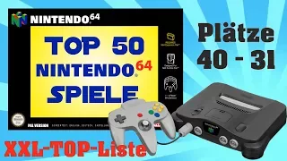 TOP 50 N64 Spiele - Plätze 40 bis 31 I Spielewelten