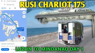 CHARIOT 175 | luzon to mindanao day 1 #chariot175 #Luzontomindanao