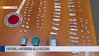 Palermo. Controlli antidroga alla Vucciria