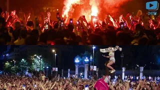 REAL MADRID EUROPEAN CHAMPION: GREAT PARTY IN PLAZA DE CIBELES | UEFA Champions League Final