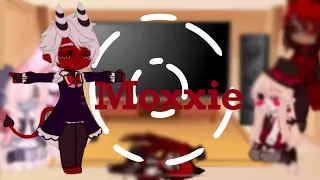 Hazbin hotel reacts to helluva boss (Moxxie 2/10)