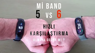 Xiaomi Mi Band 6 vs Mi Band 5 Karşılaştırması. Mi Band 6 Alınır mı ?