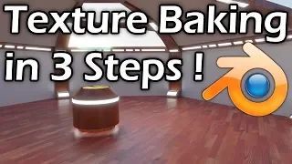 Blender Texture Baking in 3 Steps