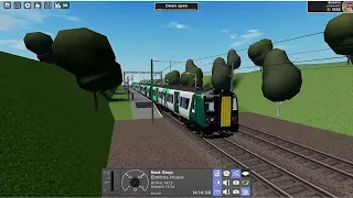 Roblox British Railway | Bawtry Rd to Mill Bridge (Regional) | Class 350 Desiro (LNWR)