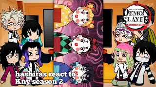 past Hashiras React To Kny Season 2 Entertainment Districk Arc {Part 1/2} Gacha Club {🇮🇩/🇬🇧}