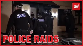 Homes raided as police target hand grenade gang