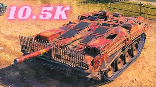 Strv 103B - 10.5K Damage 9 Frags  World of Tanks,WoT tank battle