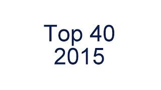 Top 40 Songs | Jahrescharts 2015