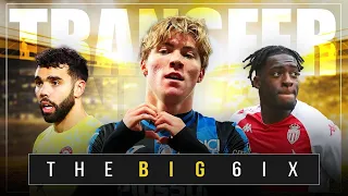 THE BIG 6IX ⚽️ | UTD AGREE HOJLUND FEE 🔴 | CHELSEA SIGN DISASI 🔵 | ARSENAL MAKE MOVE FOR RAYA 🔴