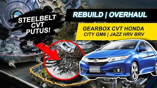 STEELBELT CVT PUTUS! 𝗛𝗢𝗡𝗗𝗔 𝗖𝗜𝗧𝗬 𝗚𝗠𝟲 | 𝗝𝗔𝗭𝗭 𝗕𝗥𝗩 𝗛𝗥𝗩 | 𝗖𝗮𝗿𝗮 𝗢𝘃𝗲𝗿𝗵𝗮𝘂𝗹 𝗚𝗲𝗮𝗿𝗯𝗼𝘅 | Transmatic Automotive