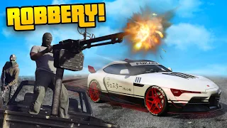 THE ROBBERY MISSION! (Los Santos Tuners Update DLC) in GTA 5 Online!