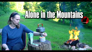 Alone in the Mountains for 24 Hours - Solo Camping Adventure