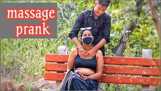 Massage prank video gone extremely wrong || @khasrumiah7543 new prank video in india || prank drunk