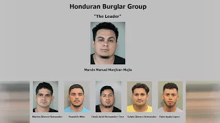 6 arrested in connection with dozens of home burglaries