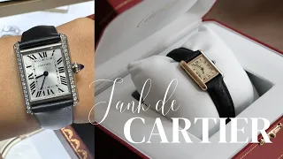 CARTIER TANK WATCH | Louis and Must | The Cartiers Book