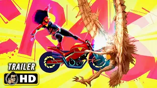 SPIDER-MAN: ACROSS THE SPIDER-VERSE "Spider-Woman Vs. Vulture" Trailer (2023) Sony Marvel