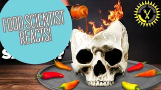 Food Scientist Reacts to Food Theory: Spicy Food Can ACTUALLY Kill You